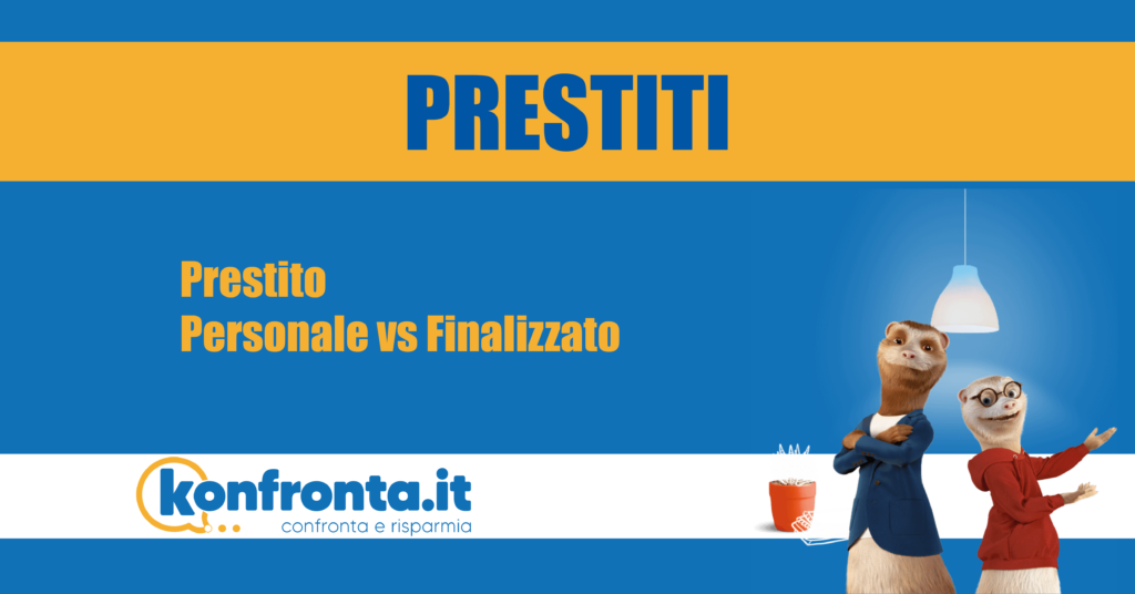 PRESTTIO PERSONALE O FINALIZZATO